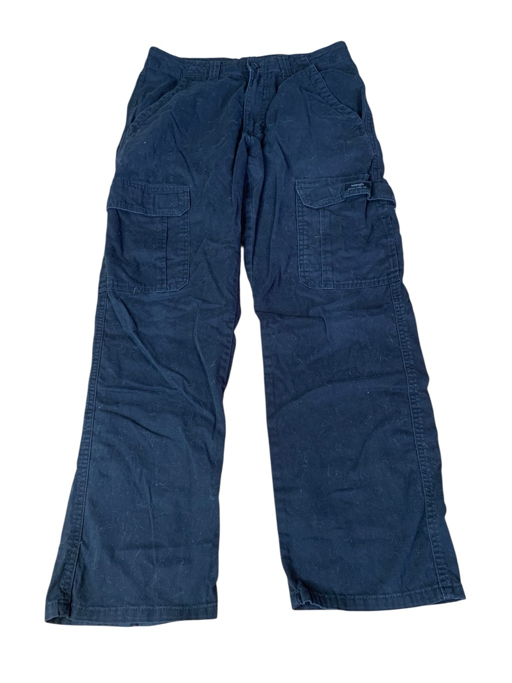 Wrangler Relaxed Fit Cargo Pants - Black - 29x30